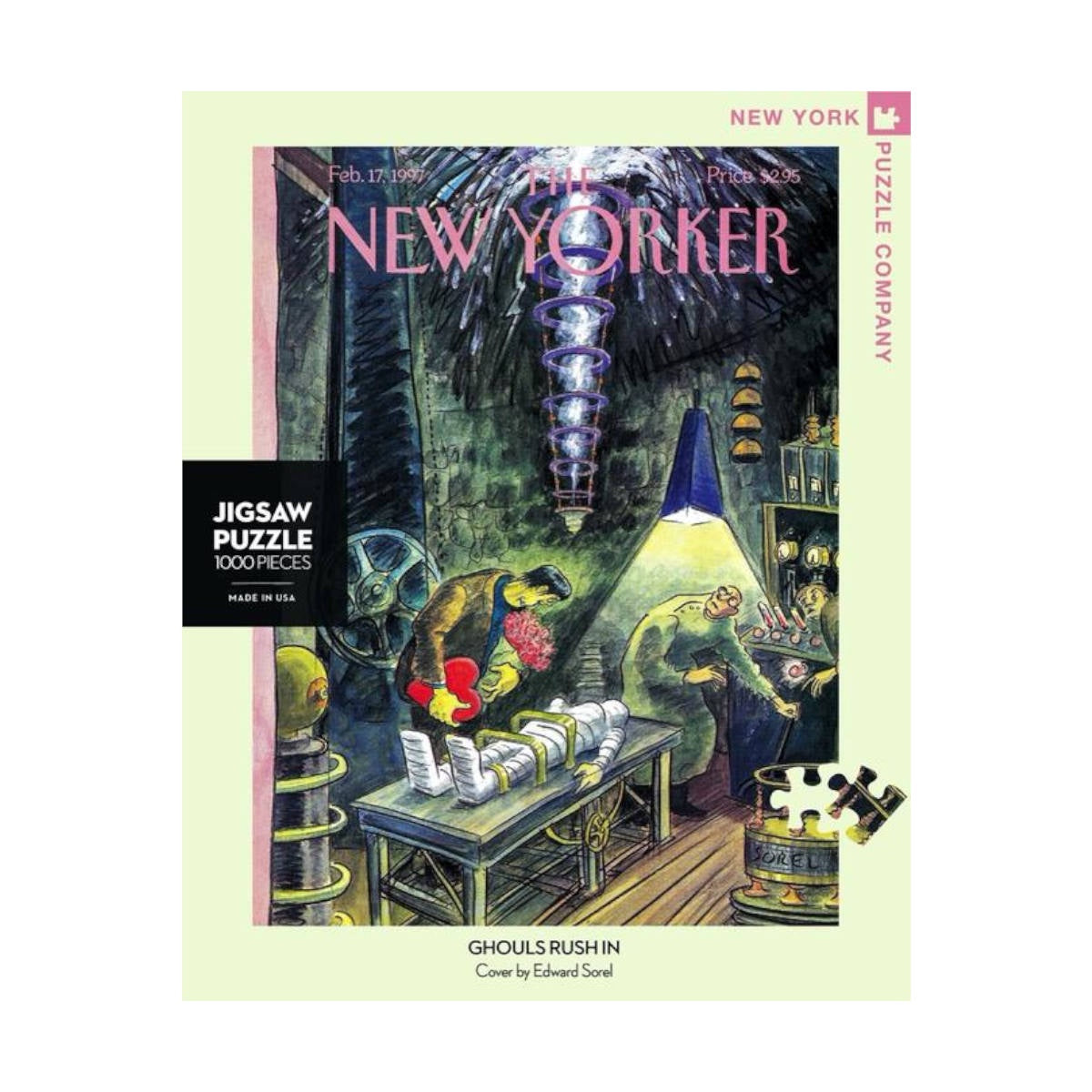 New Yorker 1000 Piece Puzzle - Ghouls Rush In