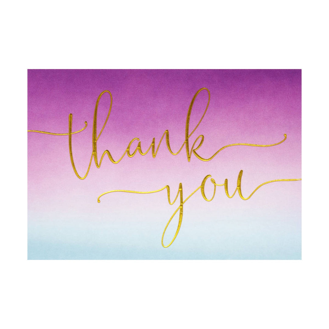 Boxed Thank You Cards - Amethyst