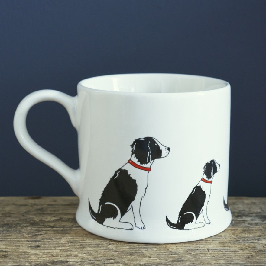 Dog Mug - Springer Spaniel Black and White