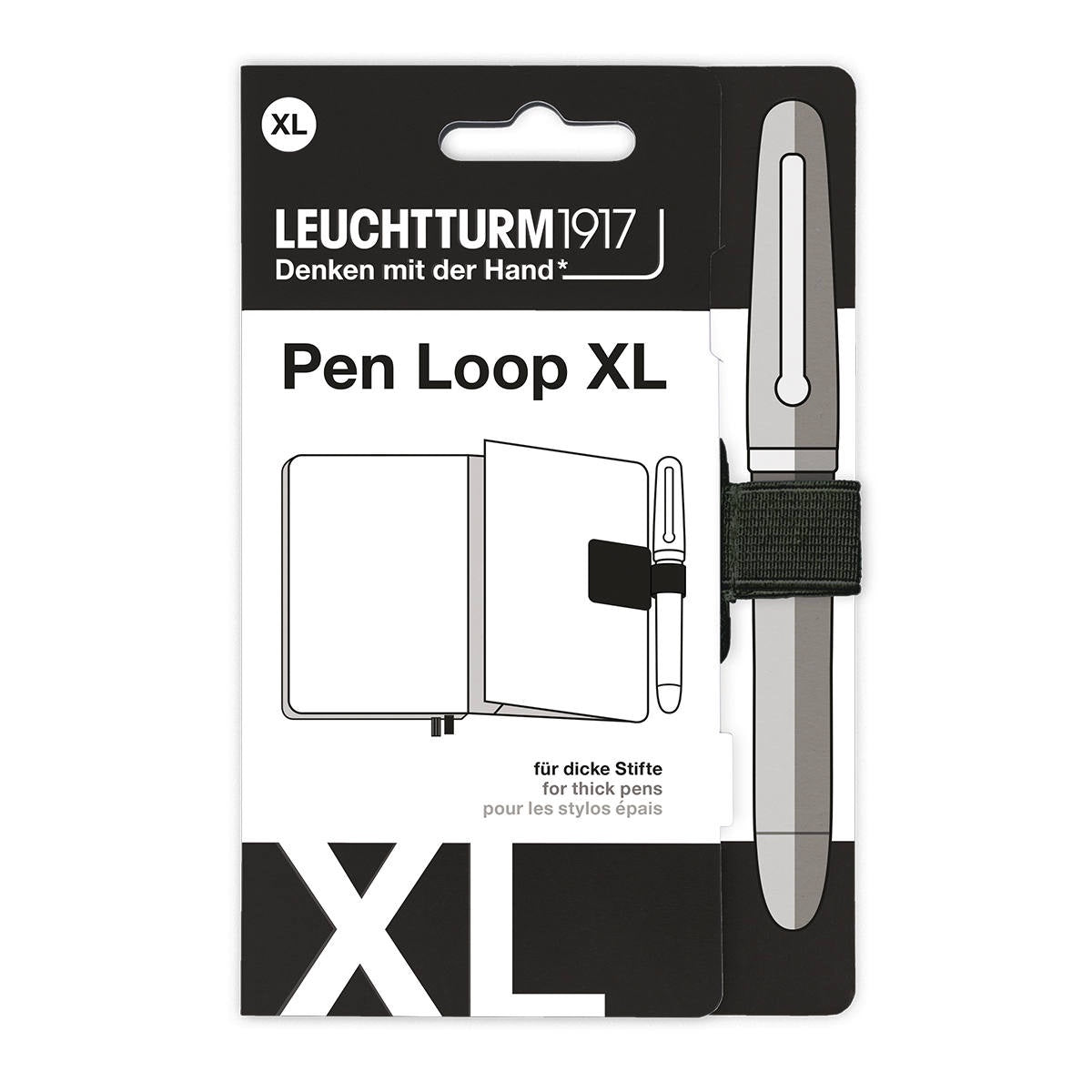 Leuchtturm XL Pen Loop - Black