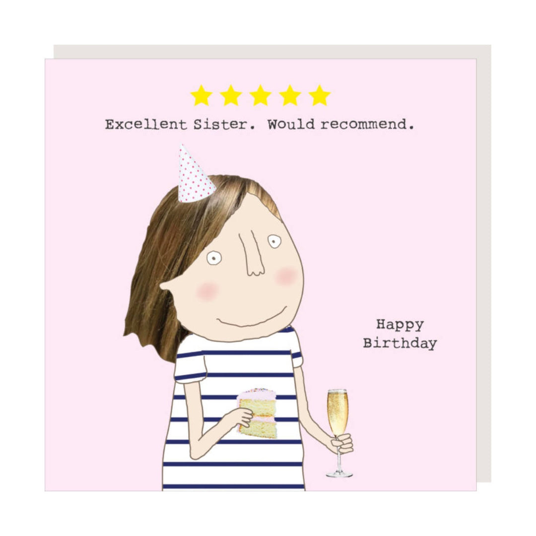 Rosie Made A Thing Card -  Five Star Sister
