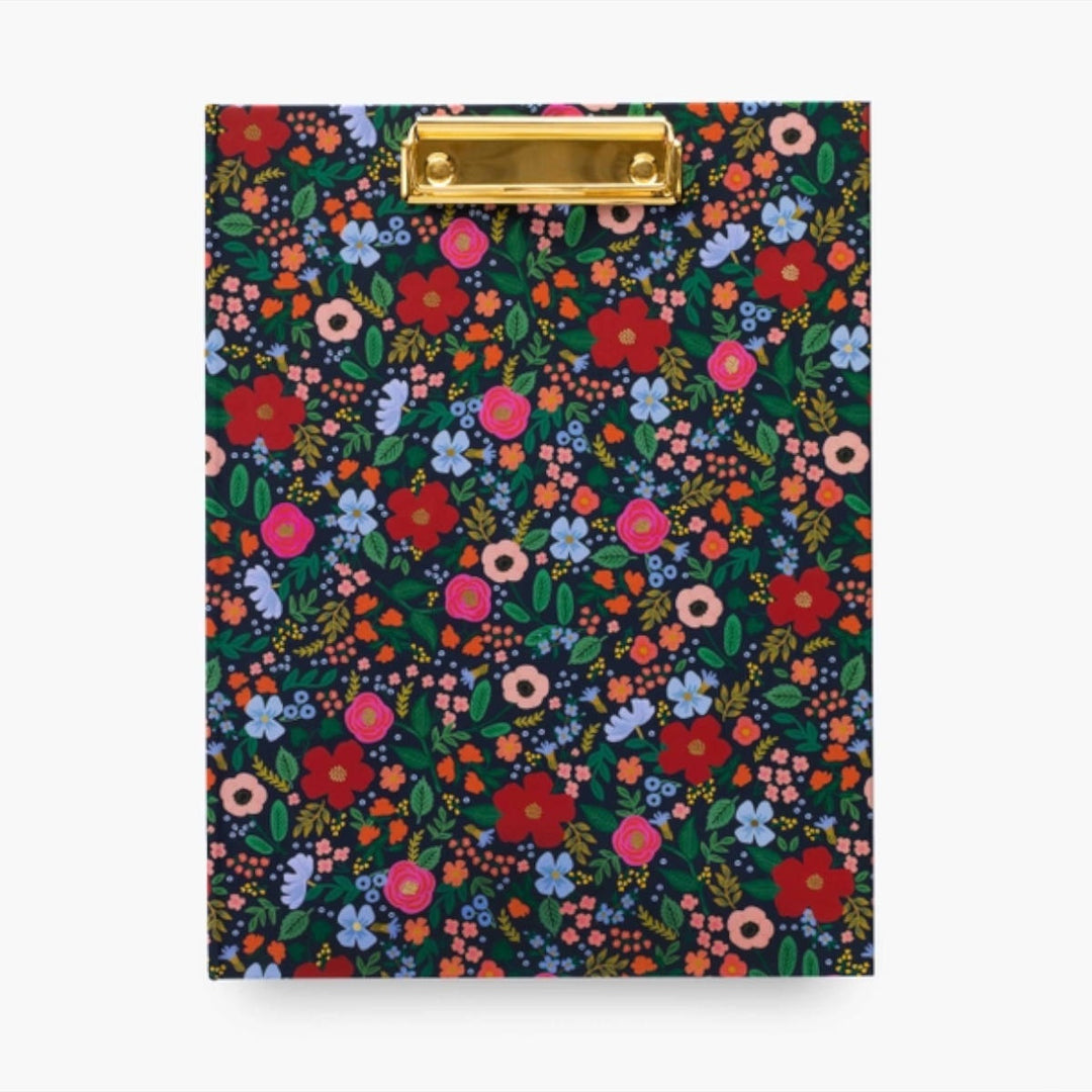 Clipfolio with Notepad - Wild Rose