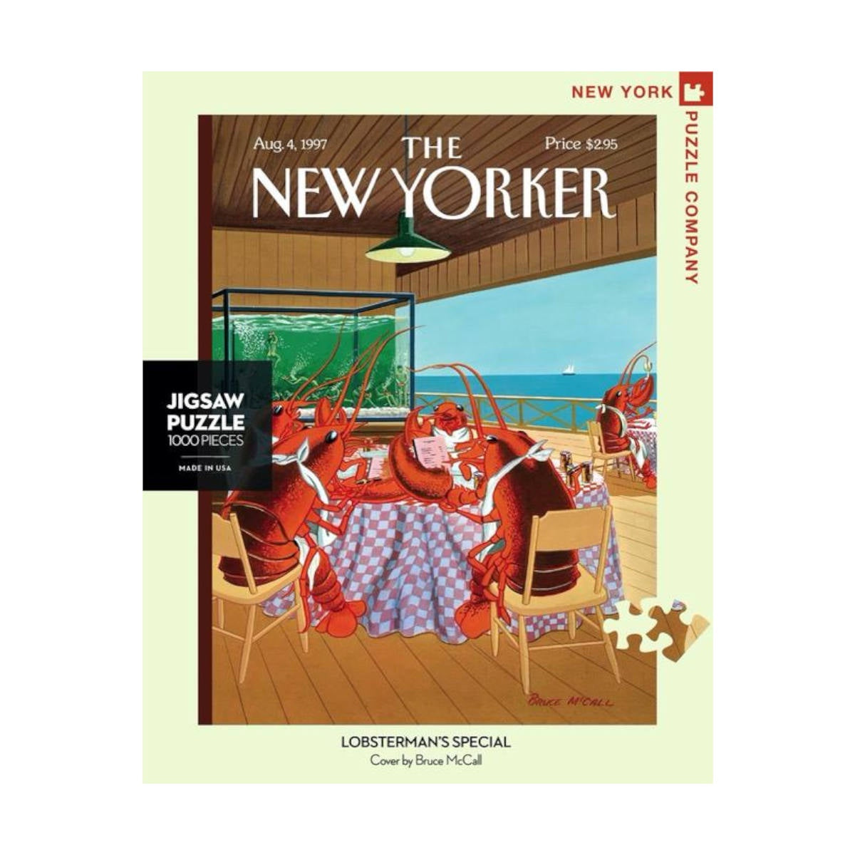 New Yorker 1000 Piece Puzzle - Lobstermans Special