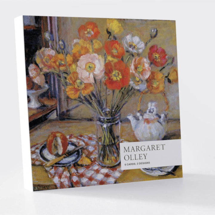 BIP Card and Envelope Pack - Margaret Olley Poppies In A Glass Jar
