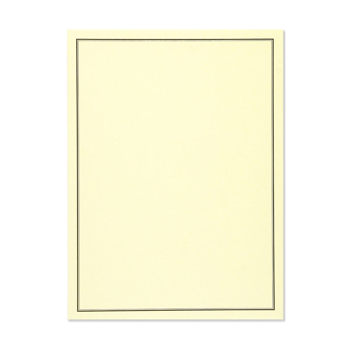 Boxed Stationery Set - Black & Cream - Peter Pauper Press