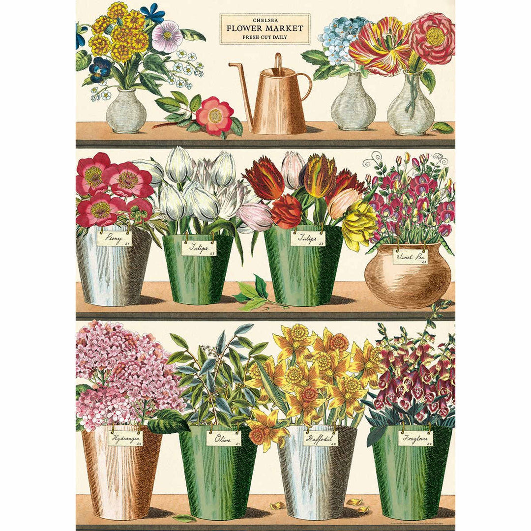 Flower Market Poster