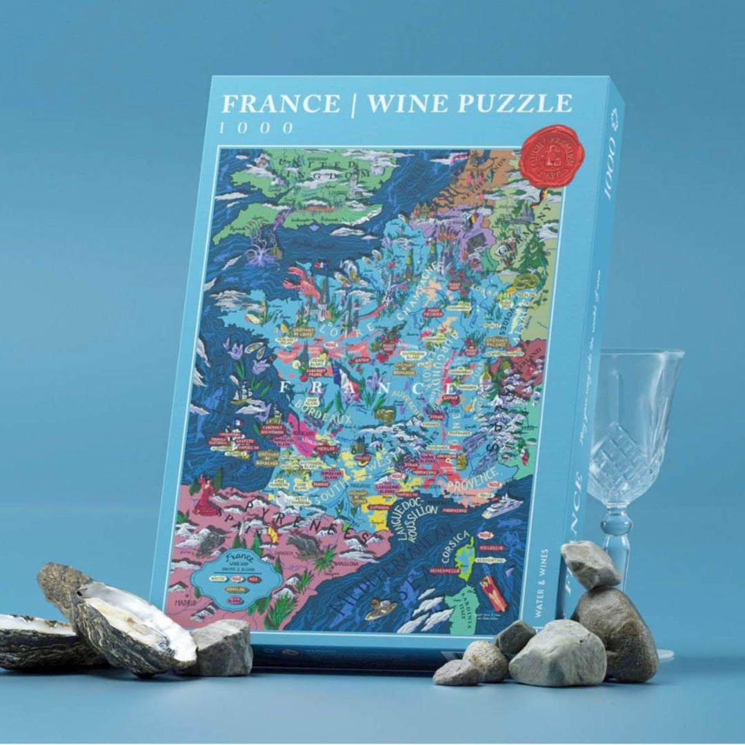 France Wine - 1000 Piece Puzzle