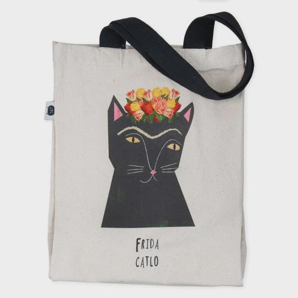 Hello Sunday Tote Bag - Frida Catlo