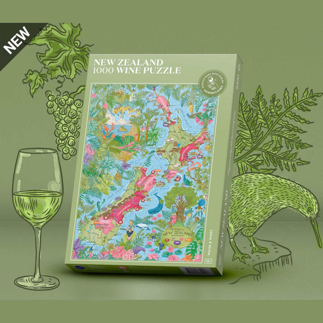 1000 Piece Puzzle - New Zealand Wine