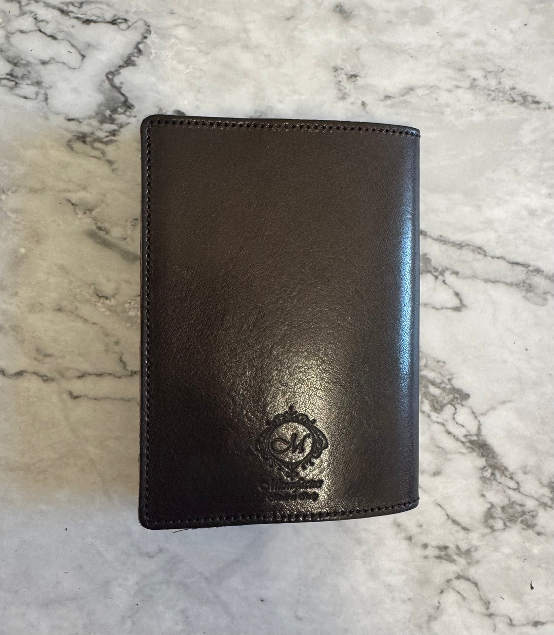 Manufactus Leather Passport Holder - Chocolate