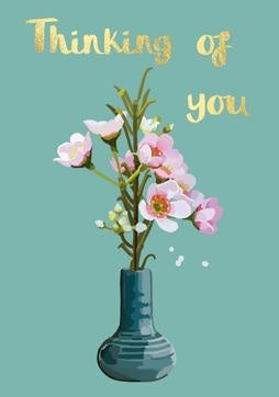 Sarah Kelleher Card - Thinking Of You Flowers
