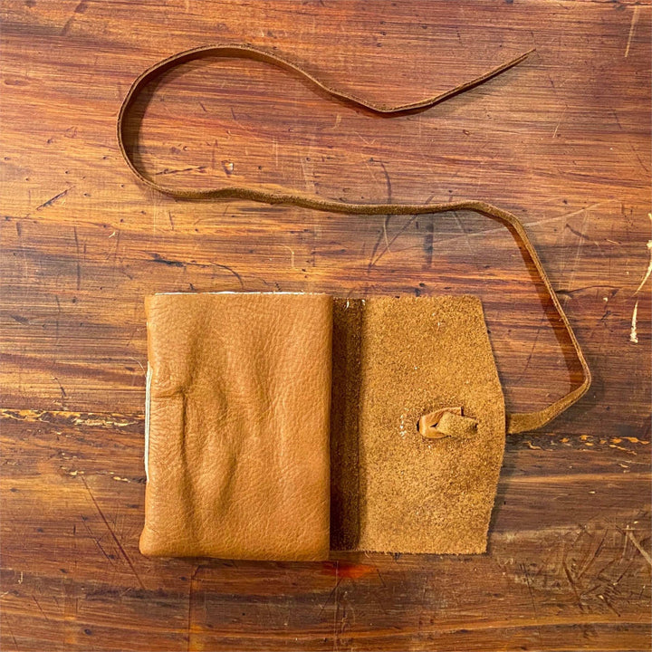 Medioevo Leather Journal - Tan Small