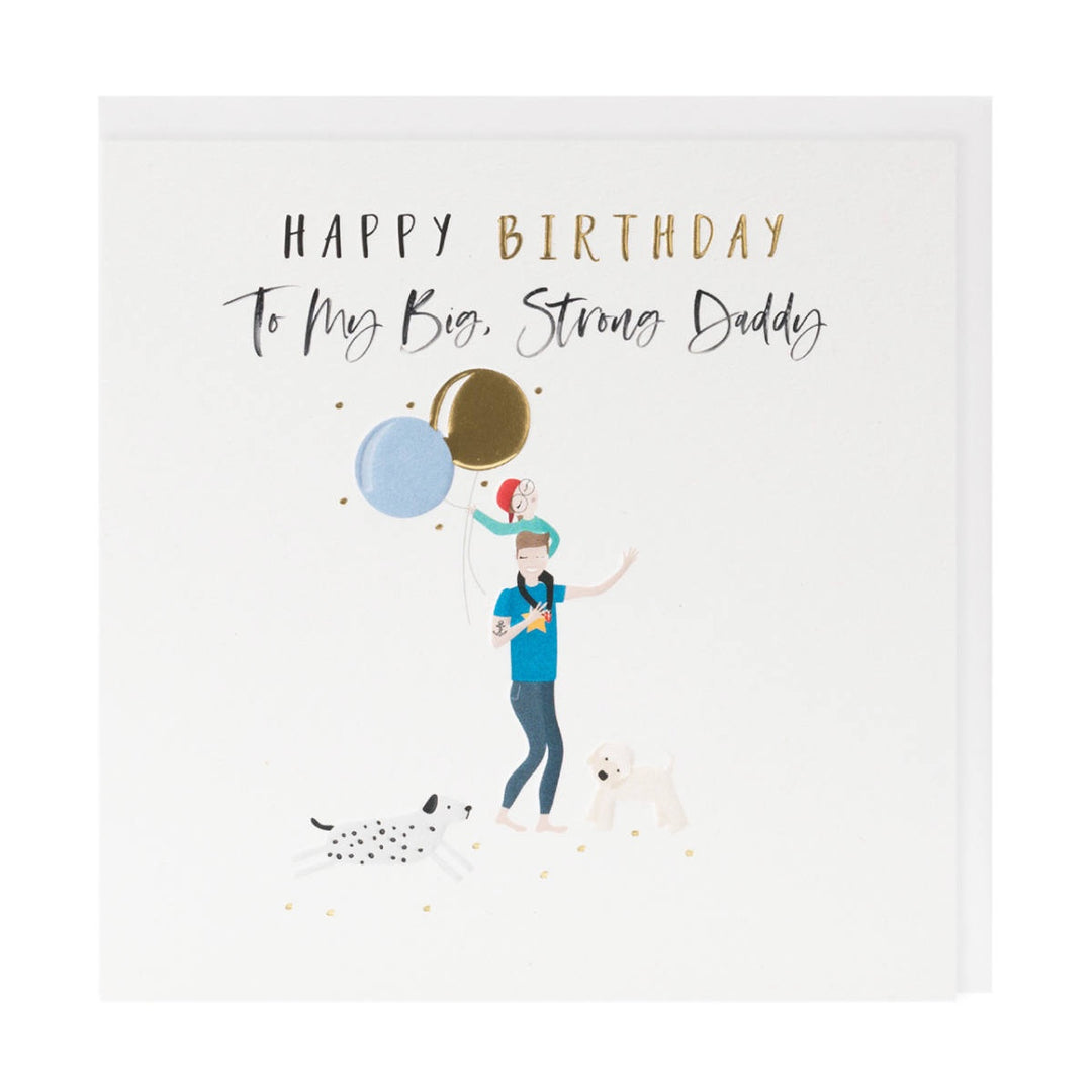 Happy Days Card - Happy Birthday Daddy