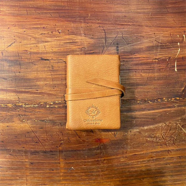 Medioevo Leather Journal - Tan Small