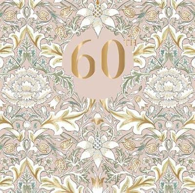 Morris & Co. Card - Happy 60th Birthday Severne