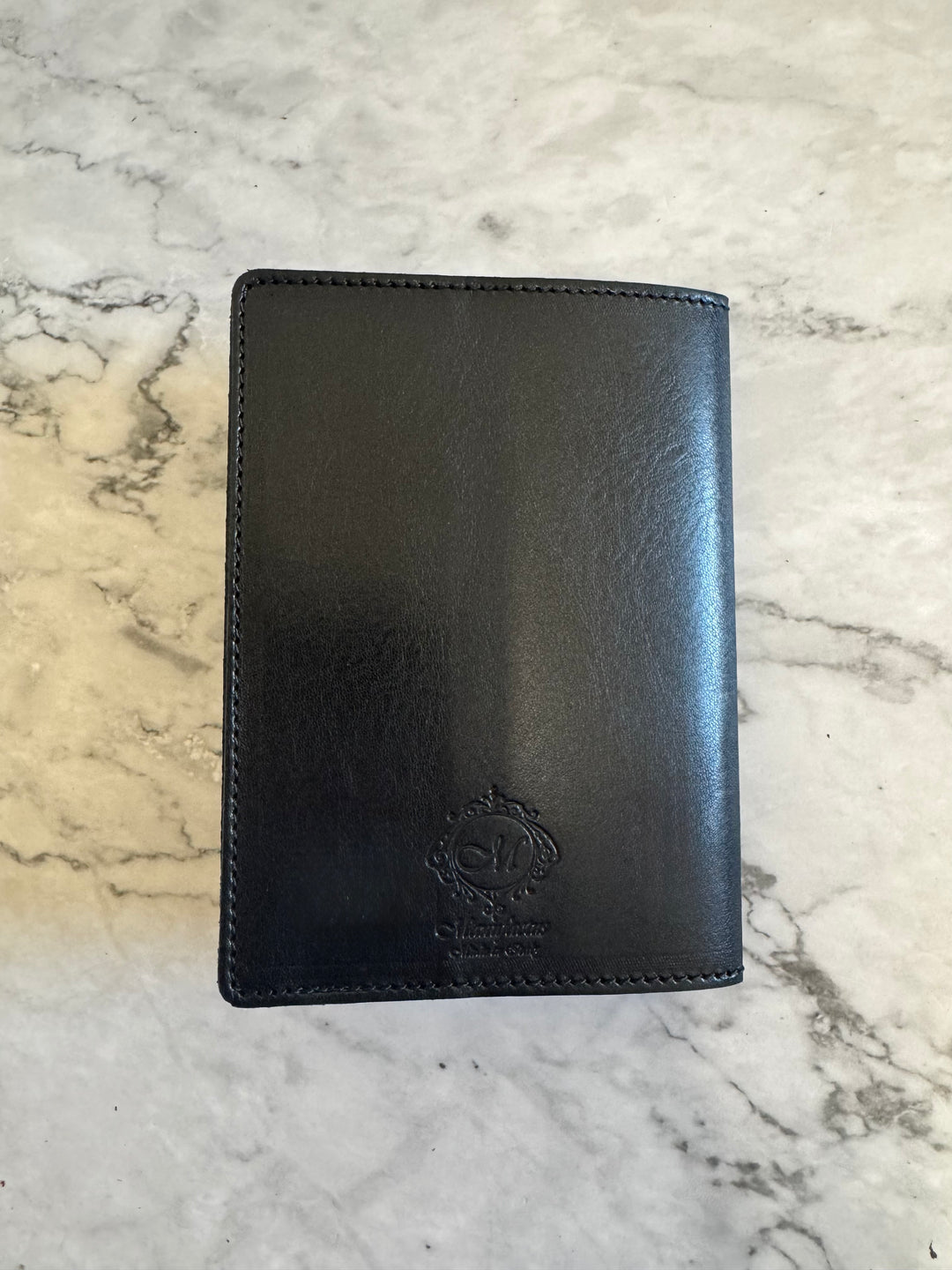 Manufactus Leather Passport Holder - Black