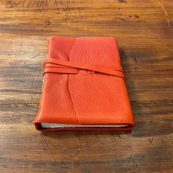 Medioevo Leather Journal - Red Medium