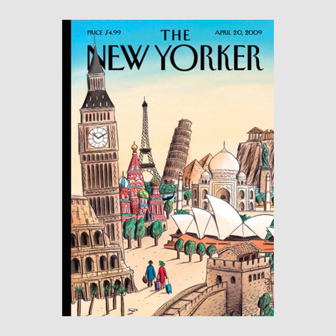 The New Yorker Card - World Landmarks