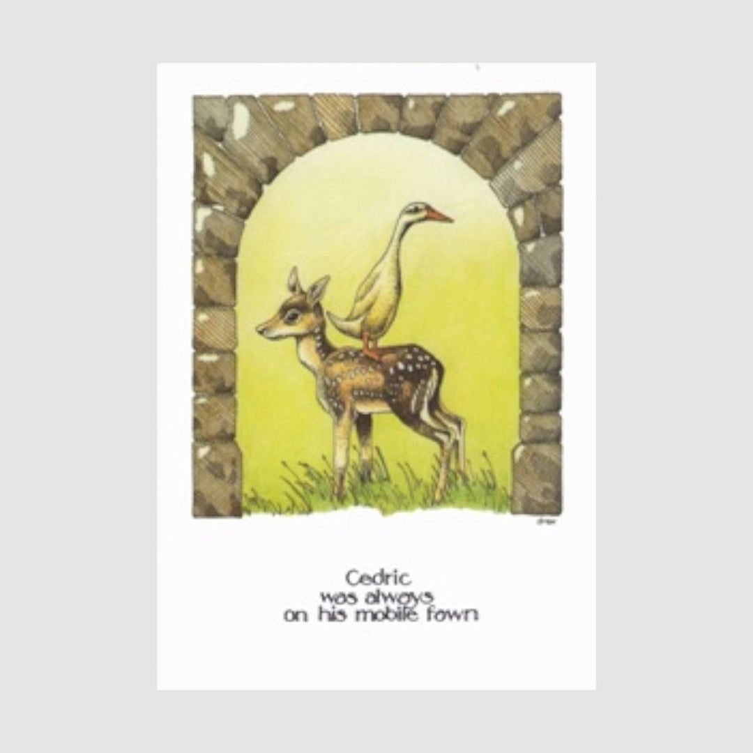 Simon Drew Card - Fawn
