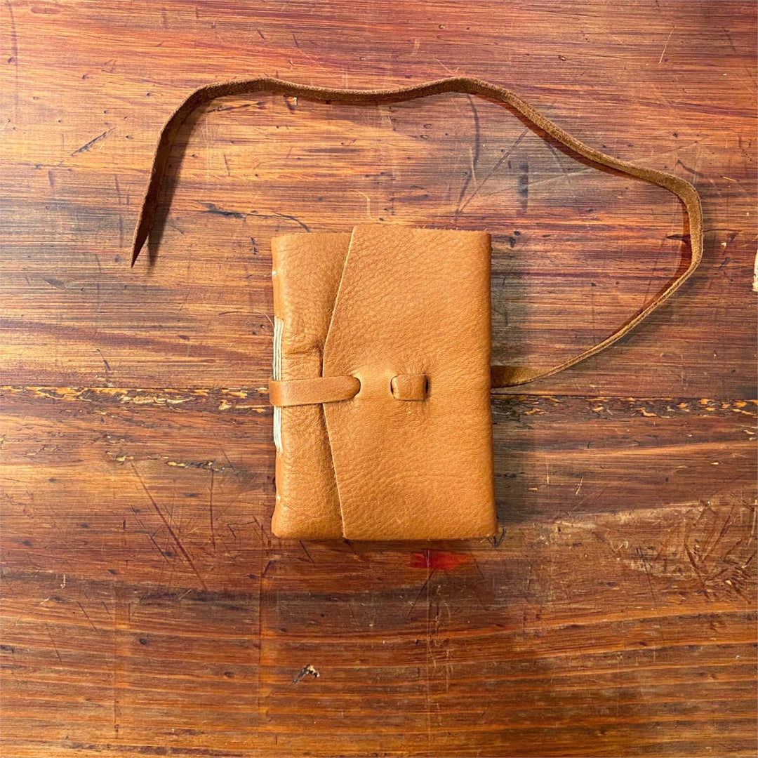 Medioevo Leather Journal - Tan Small