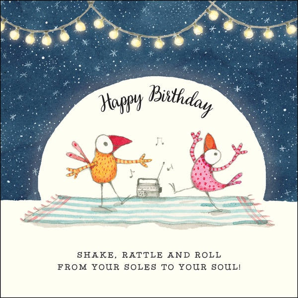 Twigseeds Card - Rattle and Roll Birthday