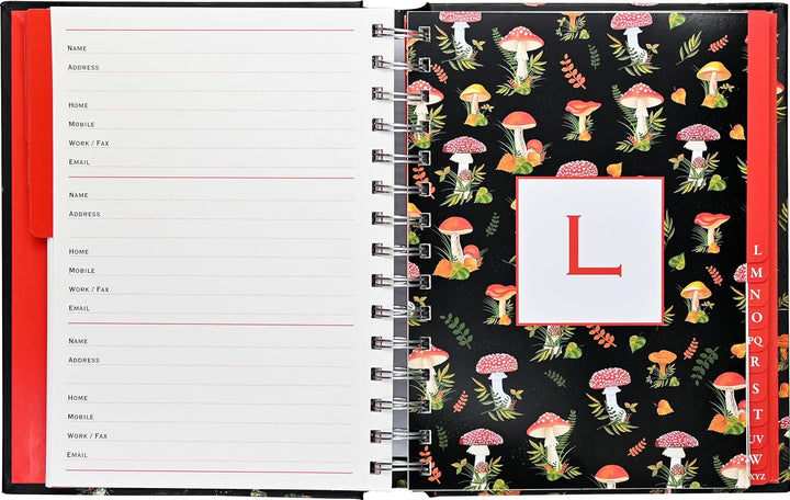 Address Book - Mushroom