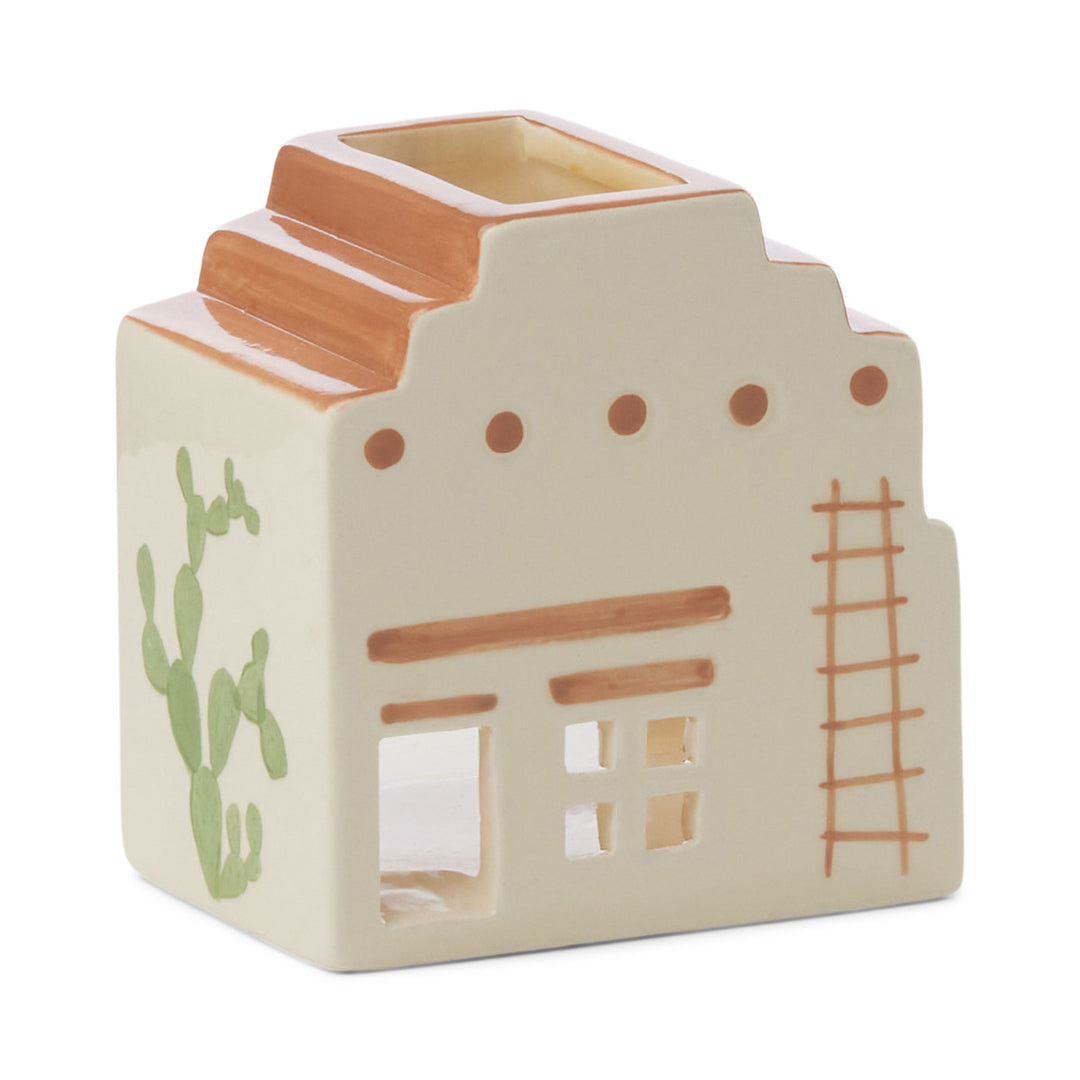 Paddywax: Santa Fe Adobe Incense & Tea Light Holder