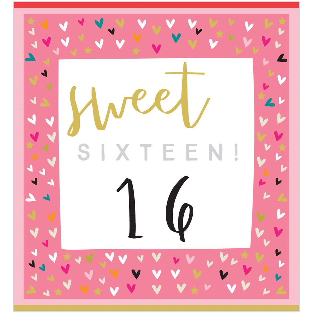 Aloha! Card - Sweet 16