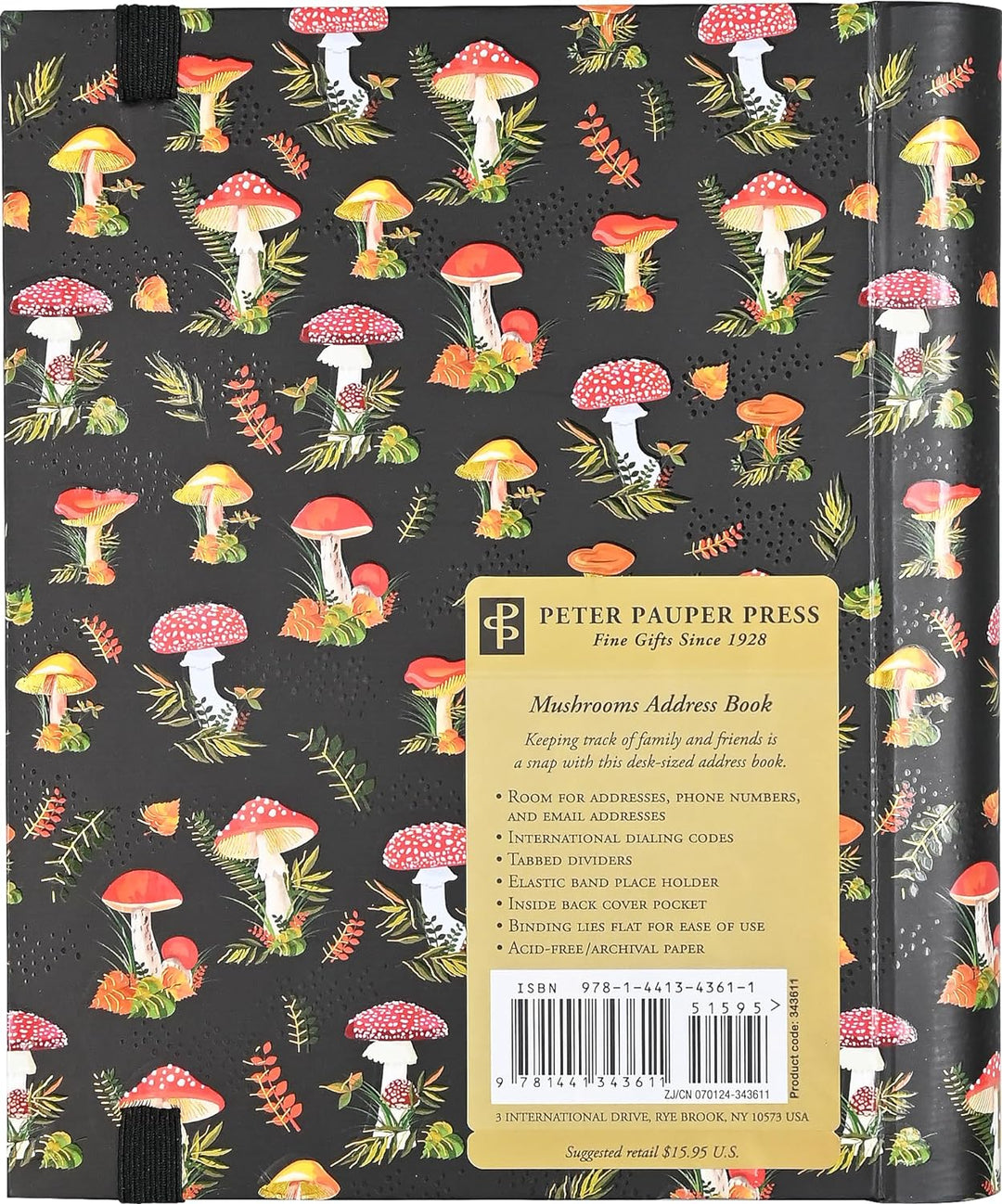 Address Book - Mushroom