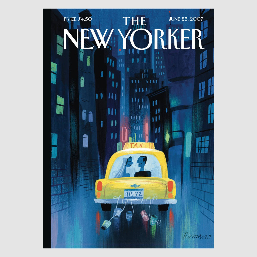 The New Yorker Card - Wedding Taxi