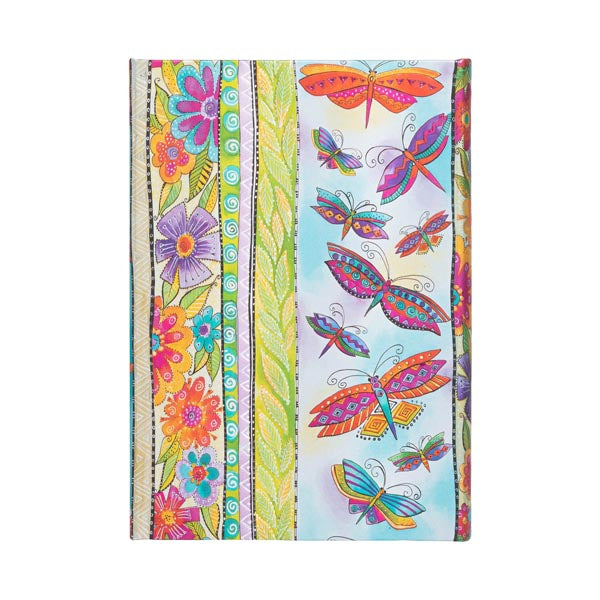 Journal - Hummingbirds & Flutterbyes, Midi, Lined, 144 PG
