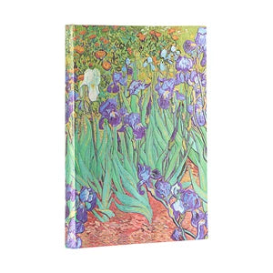 Paperblanks Sketchbook - Van Goph Irises, Grande, Unlined