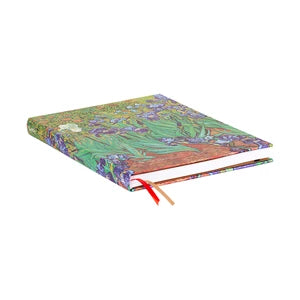 Paperblanks Sketchbook - Van Goph Irises, Grande, Unlined