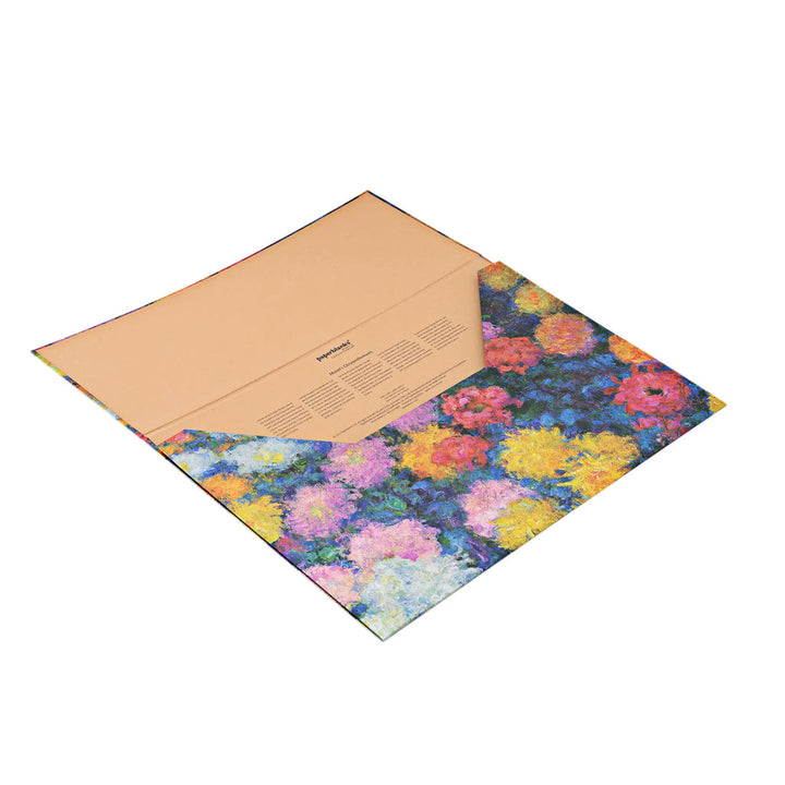 Document Folder - Monet's Chrysanthemums