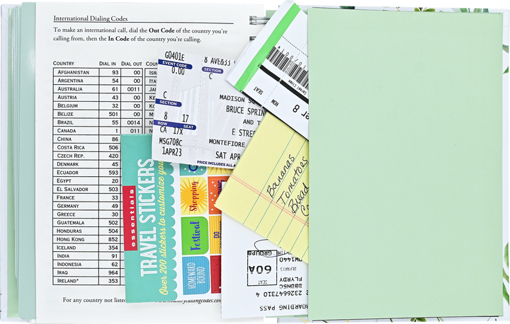 Address Book Large - Eucalyptus