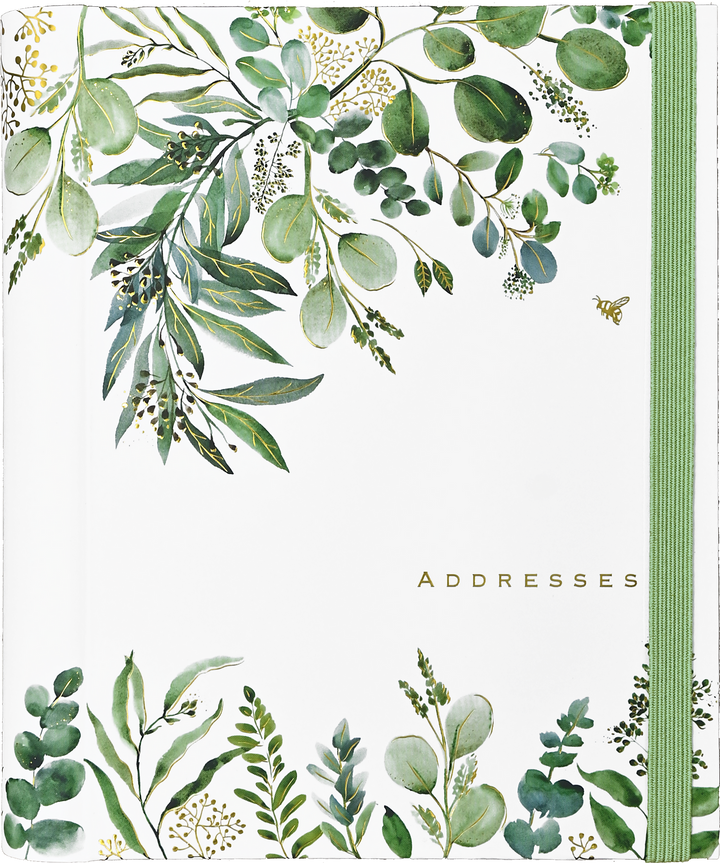 Address Book Large - Eucalyptus