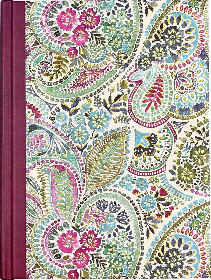Medium Journal - Watercolour Paisley