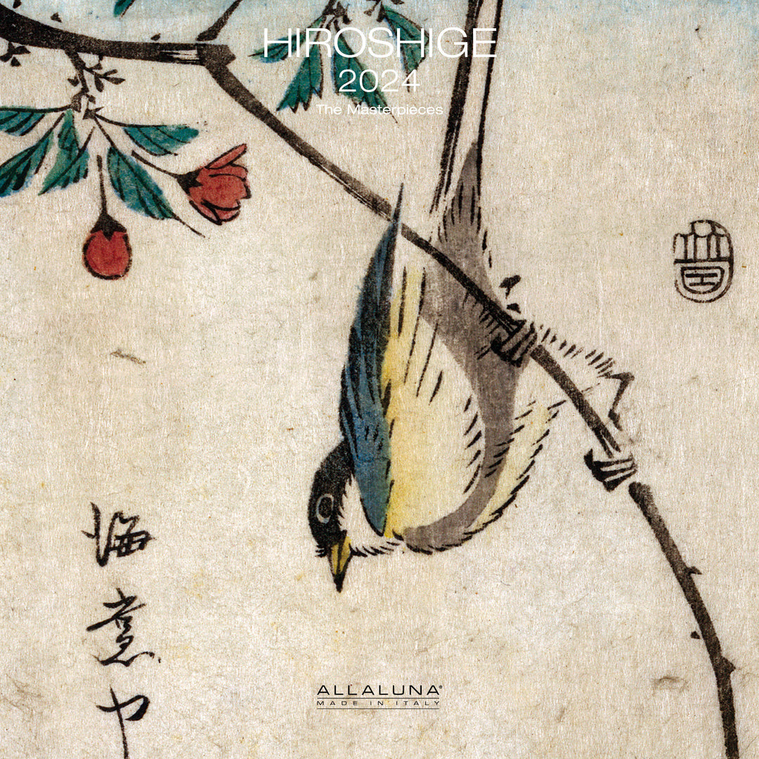 Allaluna 2024 Bookmark Calendar - Hiroshige