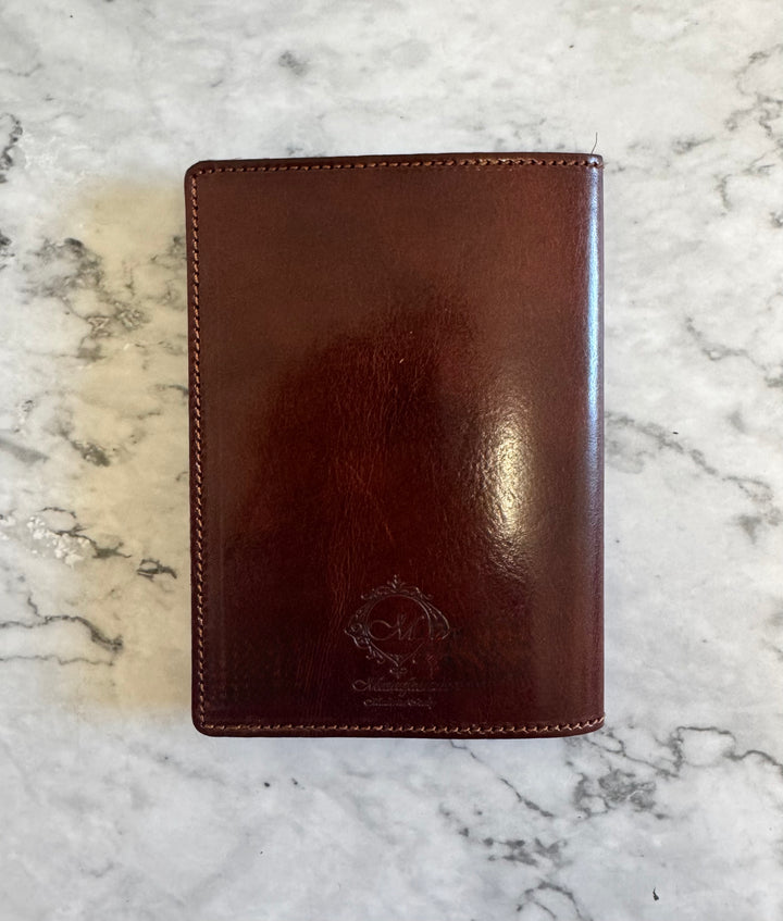 Manufactus Leather Passport Holder -  Brown