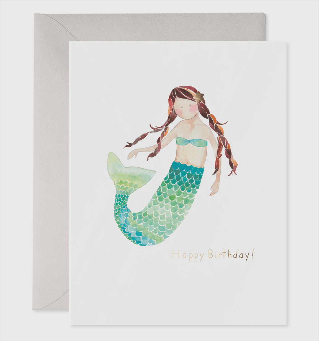 E. Frances Card - Mermaid Birthday