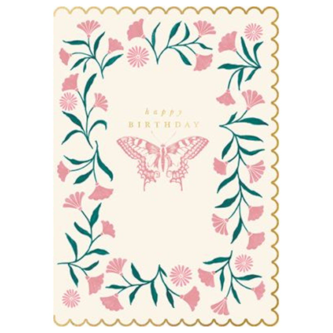 Birthday Card - Butterfly - Meraki