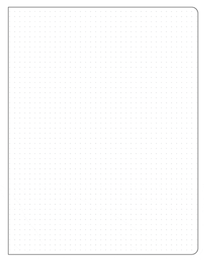 Decomposition Book - Large Notebook - Dot Grid - Pineapples