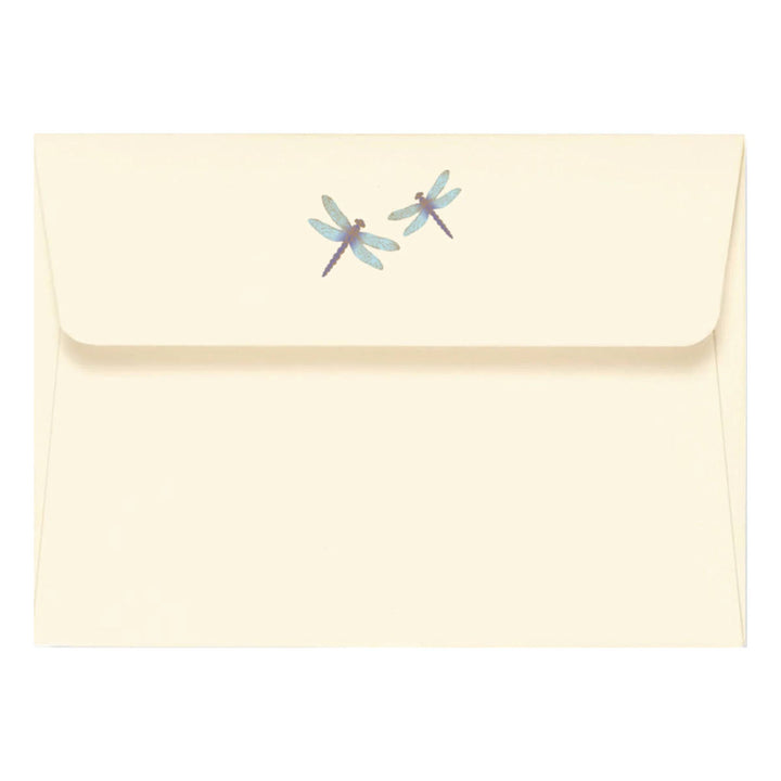 Peter Pauper Press Boxed Stationery - Blue Dragonflies
