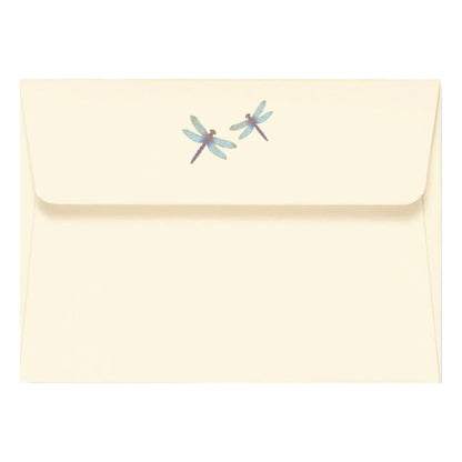 Boxed Stationery Set - Blue Dragonflies - Peter Pauper Press
