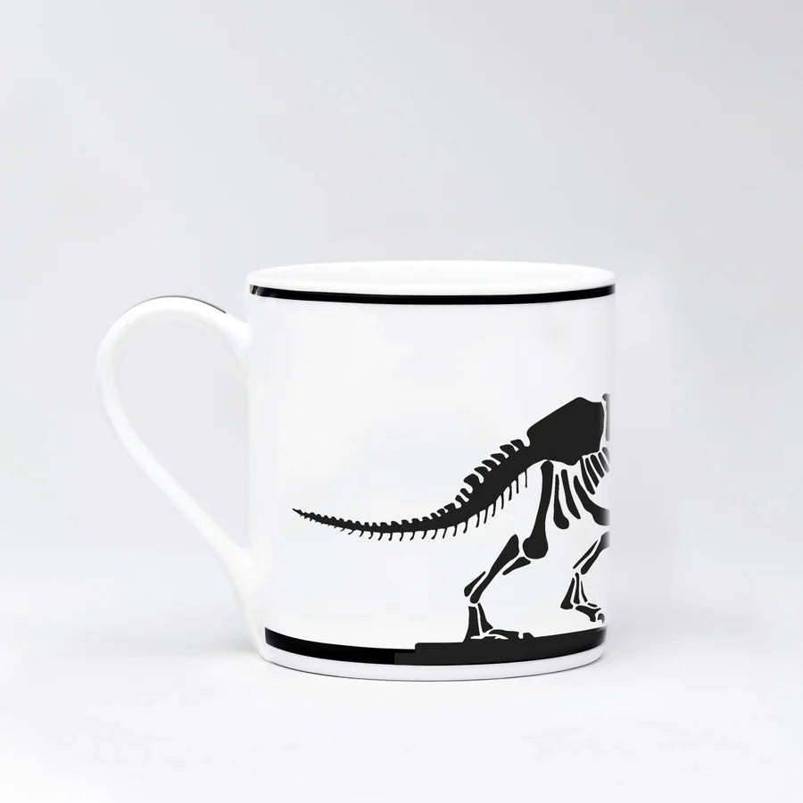 HamMade Fine China Mug - Dinosaur Rabbit