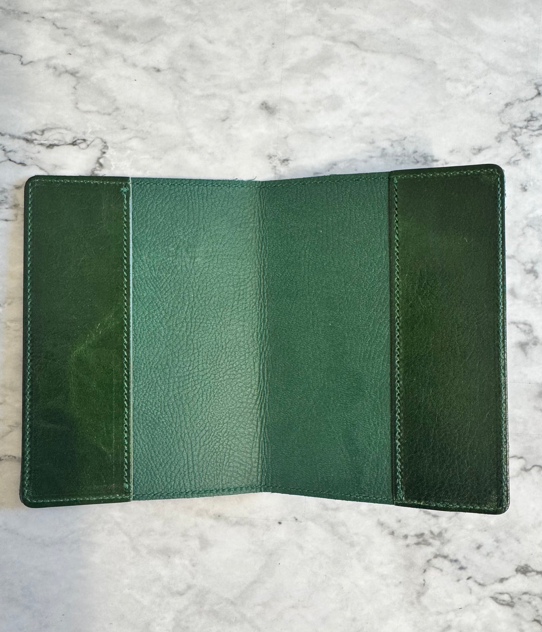 Manufactus Leather Passport Holder - Green