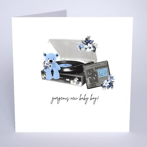 Star Light Card - Gorgeous New Baby Boy