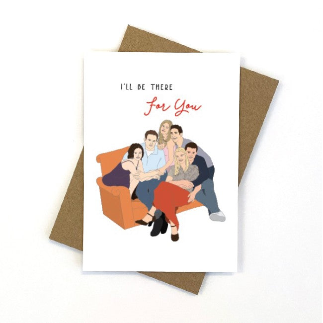 Birthday Card - Friends There For You - Candle Bark Creations
