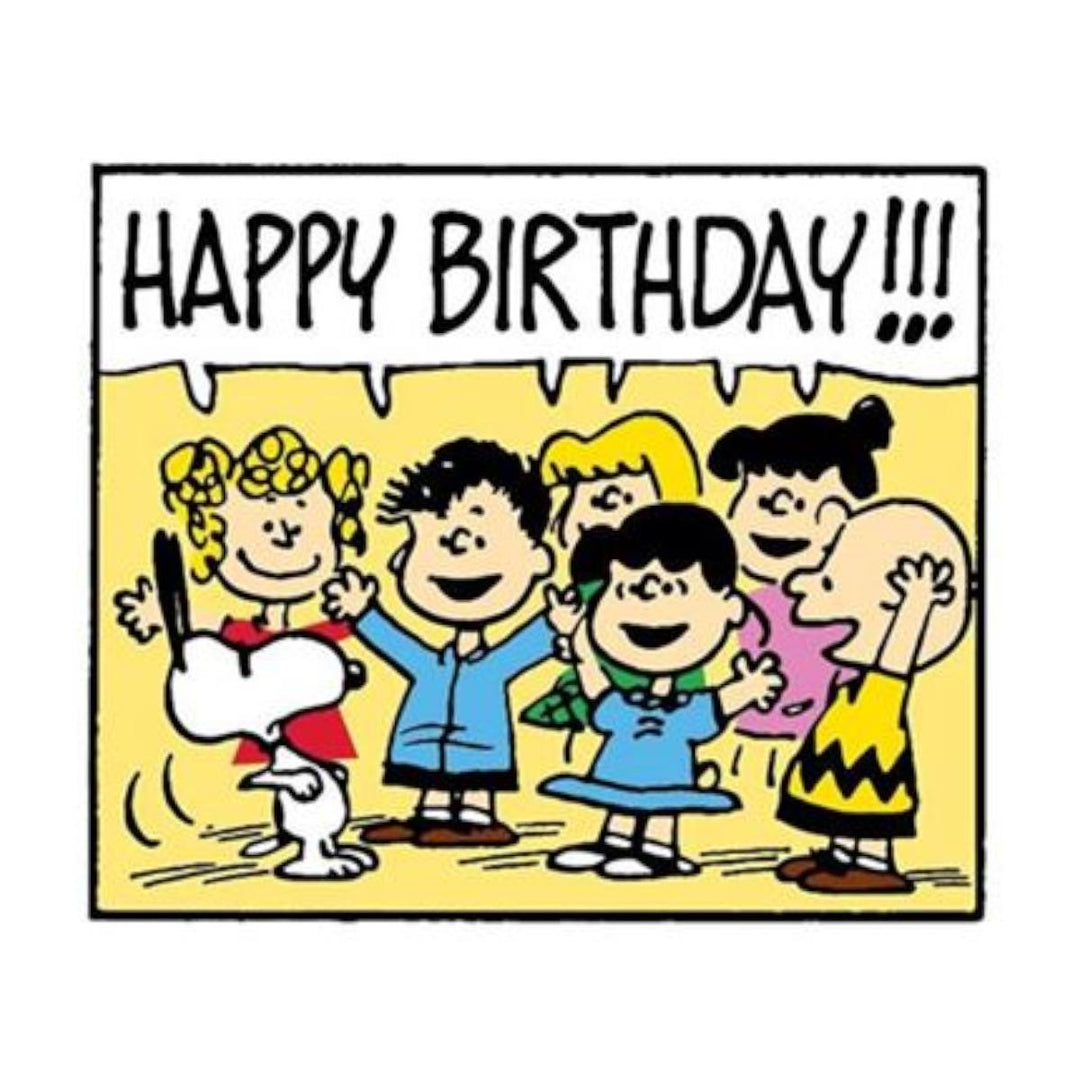 Peanuts Card - Happy Birthday