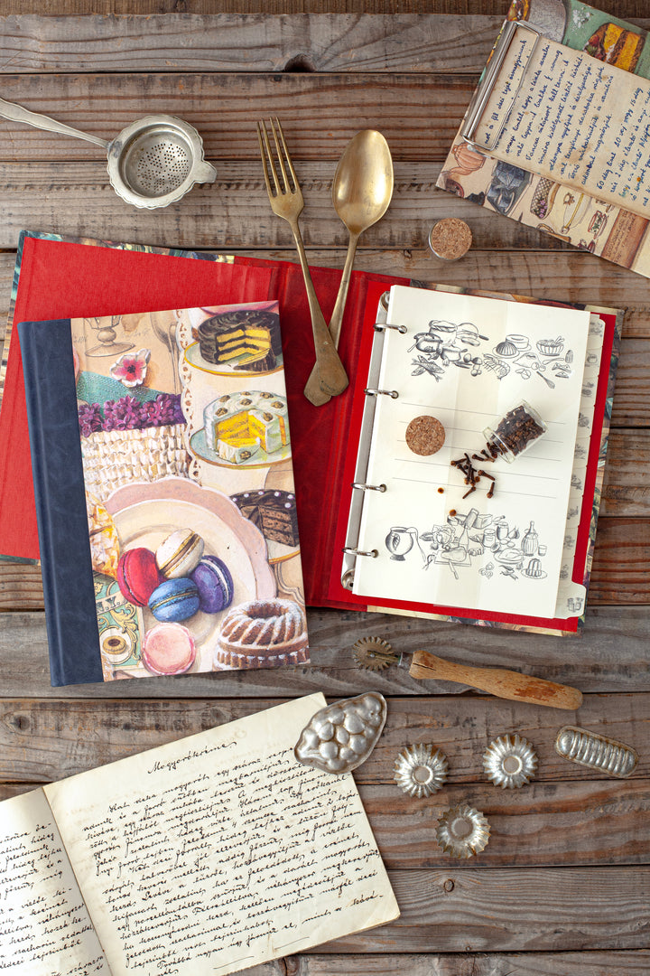 Handcrafted Recipe Journal - Elegant Lady